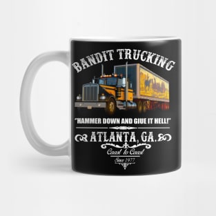 Bandit Trucking 70s movie Mug